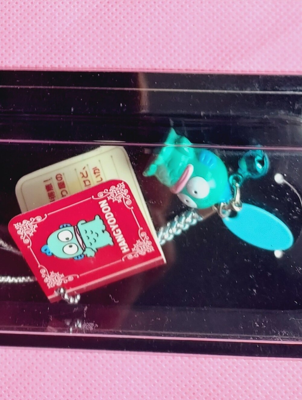 Sanrio Hangyodon doll Phone keychain vintage Charm - Picture 3 of 5